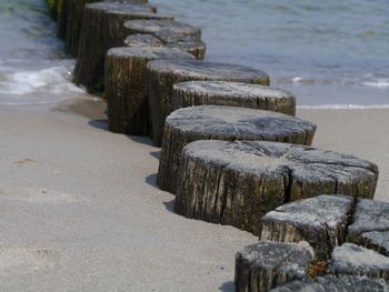 Scenic view of beach