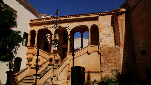 Low angle view of old building