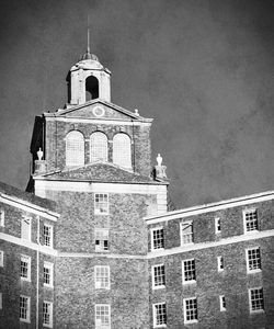 Low angle view of church