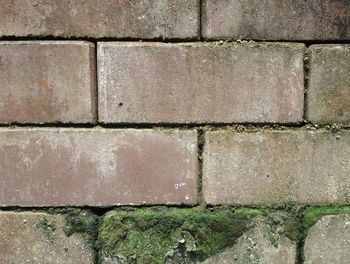 Full frame shot of brick wall