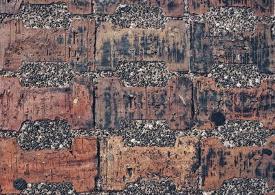 Full frame shot of weathered wall