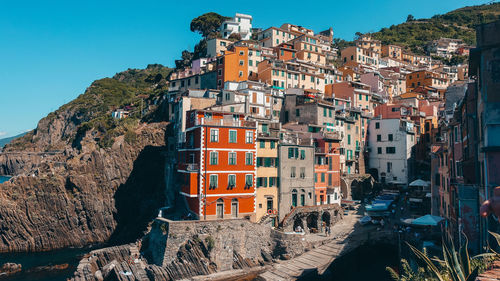 View of buildings in city