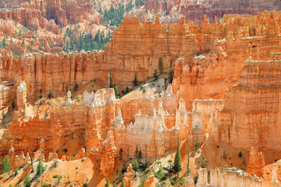 Full frame shot of rock formation