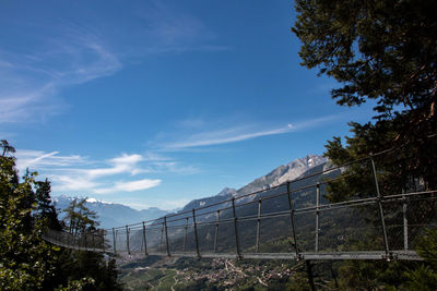 Low angle view of built structure against sky
