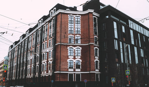 Low angle view of building against sky