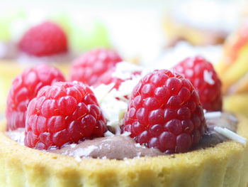 Close-up of strawberries