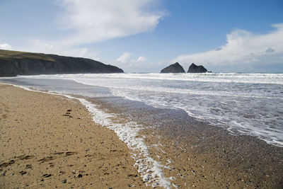 View of beach against sky