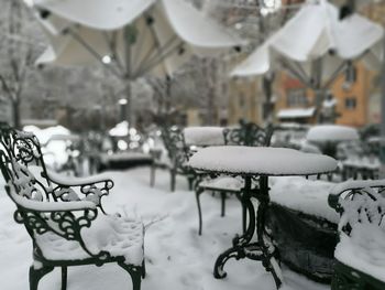 Close-up of snow