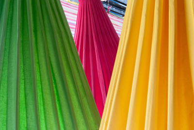 Full frame shot of multi colored leaves in market