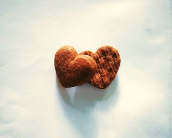Close-up of heart shape cookies