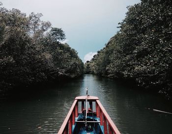 Scenic view of river against sky