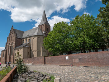 Emmerich at the river rhine