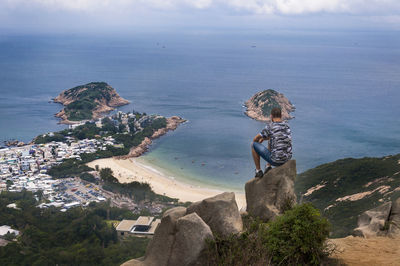 Scenic view of sea