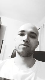 Portrait of young man