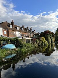 Blissful riverside view