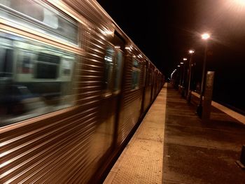 Railroad station platform