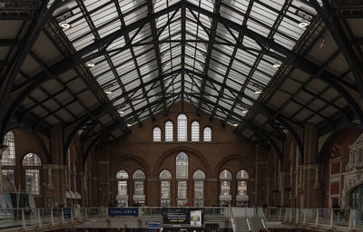 Interior of building