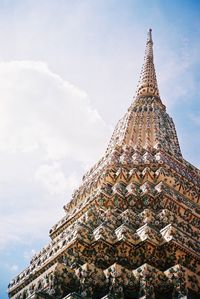Low angle view of temple