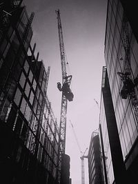 Low angle view of modern building