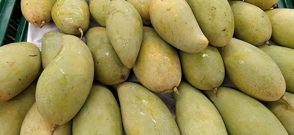 Full frame shot of fruits for sale at market stall
