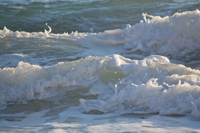 Scenic view of sea shore