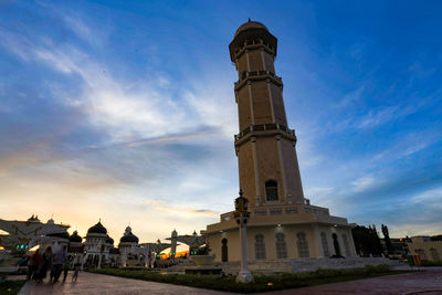 View of historic building against sky