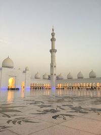 View of building against clear sky