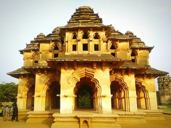 Facade of temple