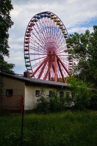 Ferris wheel against sky