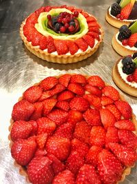 Close-up of strawberries