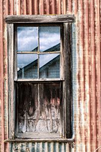 Window of old building