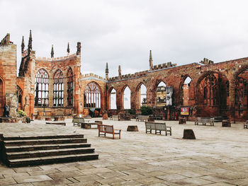 View of historical building against sky