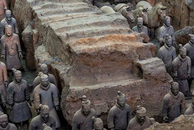 View of buddha statue