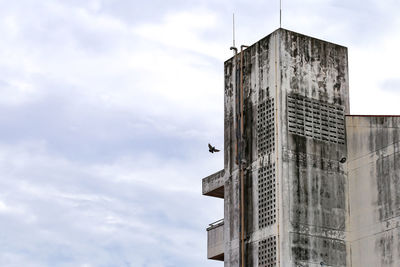 Low angle view of building against sky