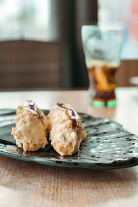 Close-up of tapas in murcia