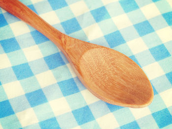 High angle view of bread on table