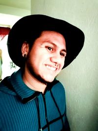 Portrait of smiling young man