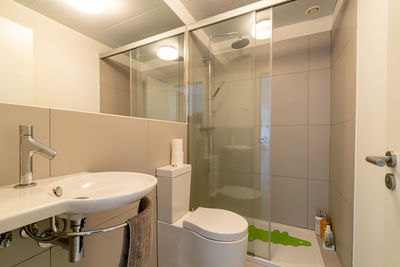 Interior of bathroom