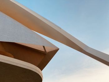 Low angle view of building against sky