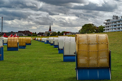 Buildings in city