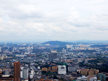 Cityscape against sky