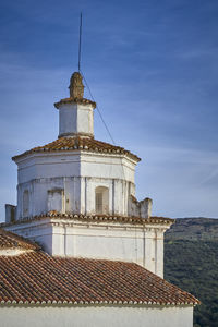 Low angle view of building against sky