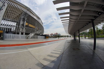 Panoramic view of city against sky