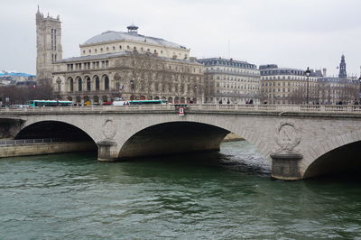 Pont au change over seine river