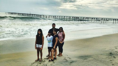 People on beach