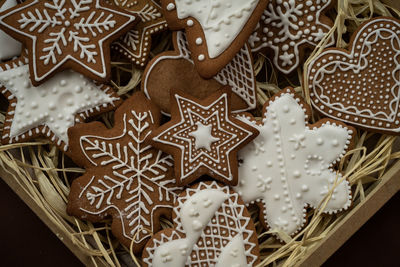 Close-up of cookies