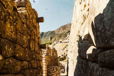 Old ruins against sky