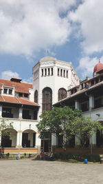 Exterior of building against sky