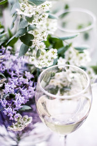 Close-up of drink on table