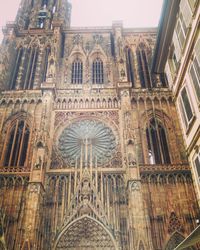 Low angle view of cathedral against sky